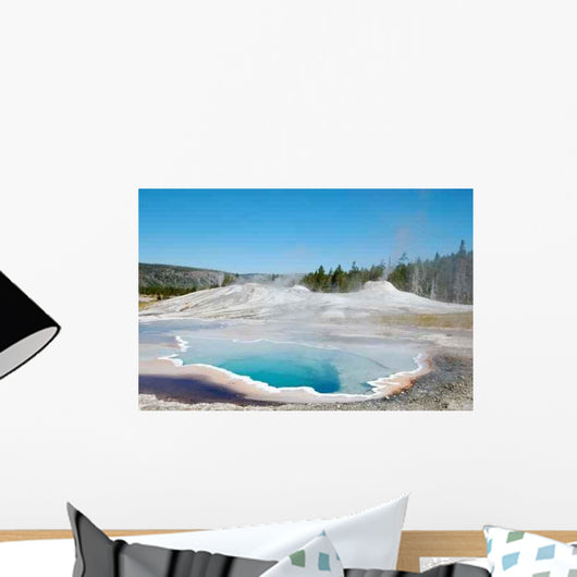 Yellowstone National Park Heart Wall Decal