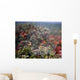 Spider Web With Dew Wall Mural