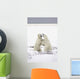 Polar Bears Fighting Wall Mural