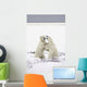 Polar Bears Fighting Wall Mural