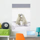 Polar Bears Fighting Wall Mural
