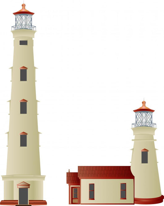 Lighthouse Set Wall Decal