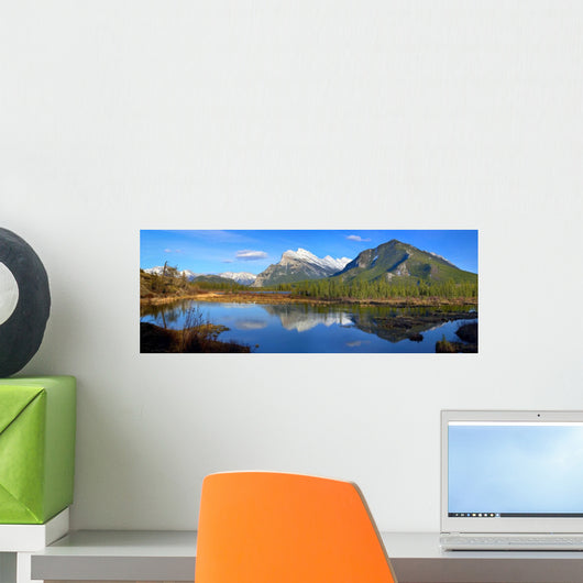 Mount Rundle In Banff National Park, Alberta, Canada Wall Mural