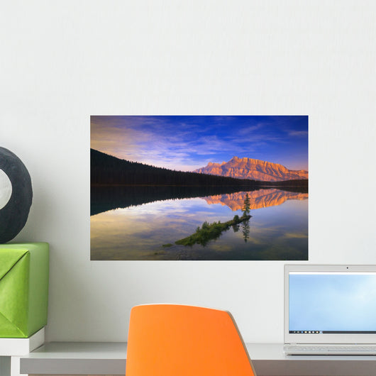 Two Jack Lake In Banff, Alberta, Canada Wall Mural