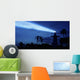 Lighthouse At Night Wall Mural
