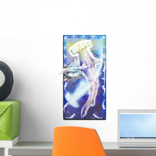 Hammerhead Sharks Wall Mural