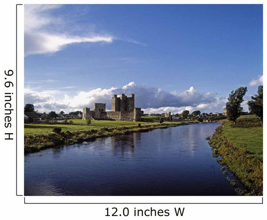 Trim Castle On The River Boyne, County Meath, Republic Of Ireland Wall Mural