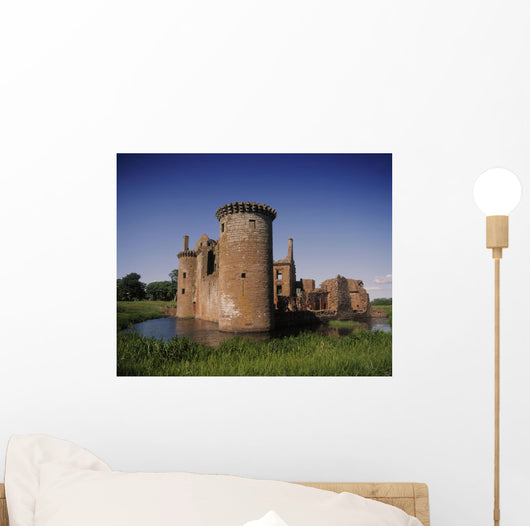 Caerlaverock Castle, Dumfries, Scotland Wall Mural