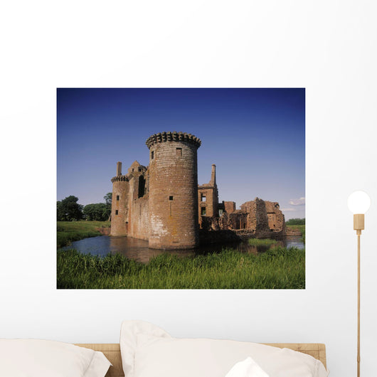 Caerlaverock Castle, Dumfries, Scotland Wall Mural