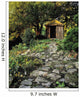Gazebo And Path, Ballinlough Castle, Co Westmeath, Ireland Wall Mural
