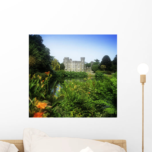 Building Structure In A Garden Wall Mural