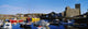 Fishing Boats At A Harbor Wall Mural