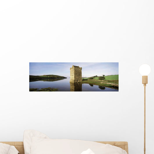 Rockfleet Castle, Clew Bay, Co Mayo, Ireland Wall Mural