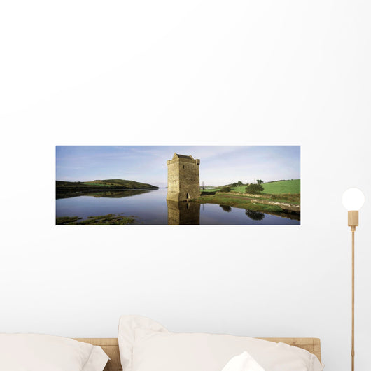 Rockfleet Castle, Clew Bay, Co Mayo, Ireland Wall Mural