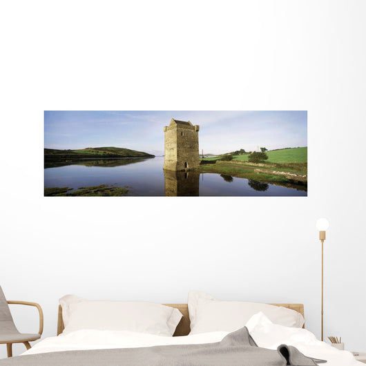 Rockfleet Castle, Clew Bay, Co Mayo, Ireland Wall Mural