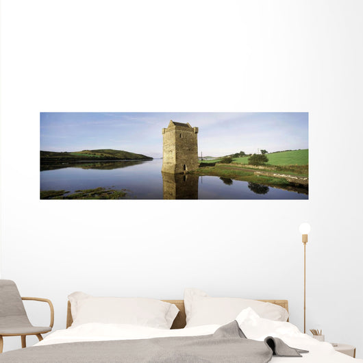 Rockfleet Castle, Clew Bay, Co Mayo, Ireland Wall Mural