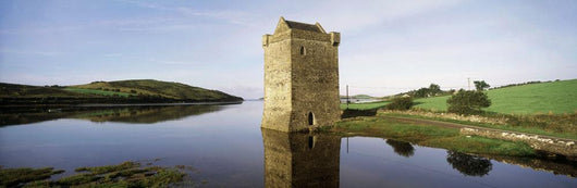 Rockfleet Castle, Clew Bay, Co Mayo, Ireland Wall Mural