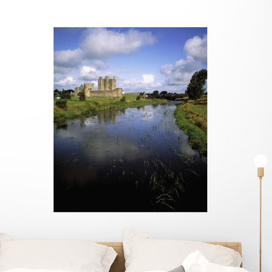 12Th Century Trim Castle, On The River Boyne, Co Meath, Ireland Wall Mural