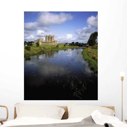 12Th Century Trim Castle, On The River Boyne, Co Meath, Ireland Wall Mural