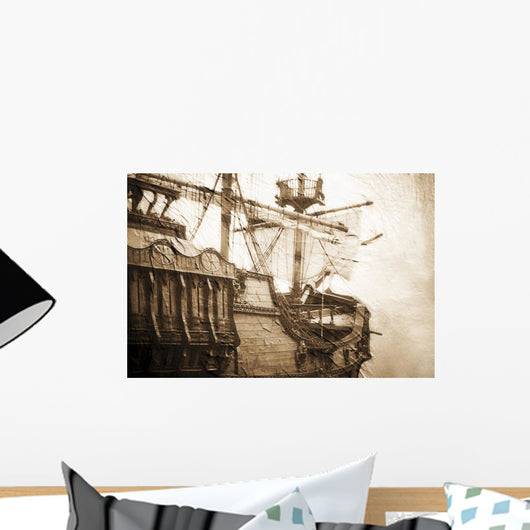 Ship Wall Mural