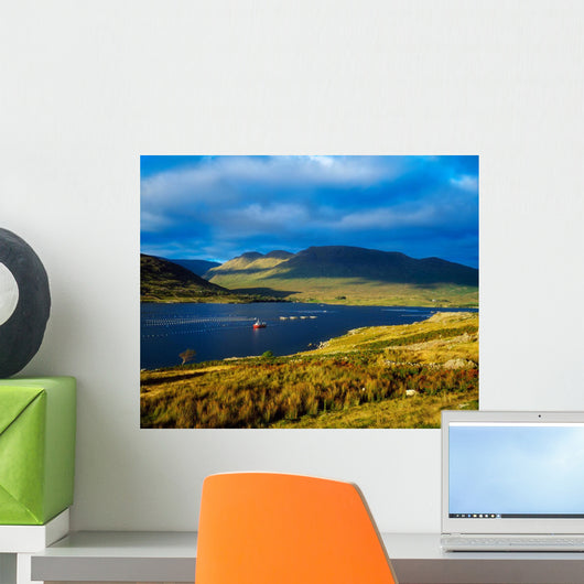 Killary Harbour, Co Galway, Ireland Wall Mural