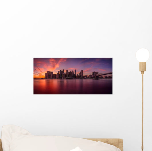 Sunset Island Manhattan from Wall Decal
