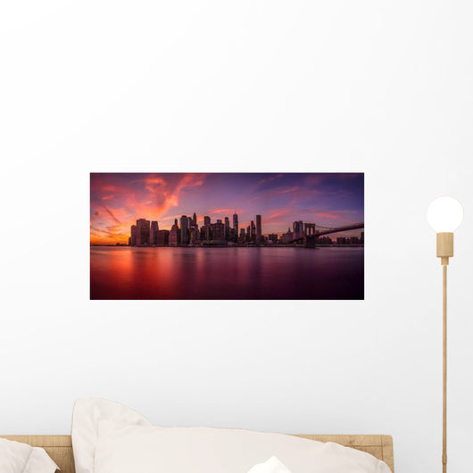 Sunset Island Manhattan from Wall Decal