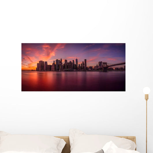 Sunset Island Manhattan from Wall Decal