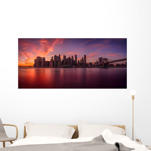 Sunset Island Manhattan from Wall Decal