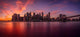 Sunset Island Manhattan from Wall Decal