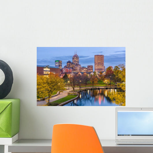 Indianapolis Indiana USA Park Wall Decal