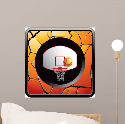 Basketball Backboard and Hoop