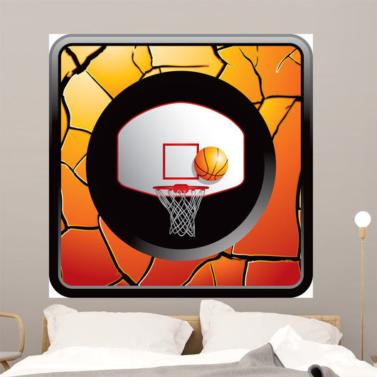 Basketball Backboard and Hoop