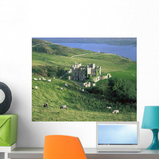 Clifden Castle, Co Galway, Ireland Wall Mural