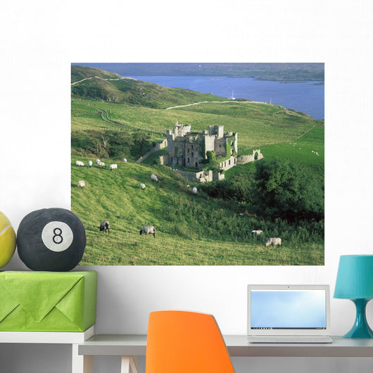 Clifden Castle, Co Galway, Ireland Wall Mural