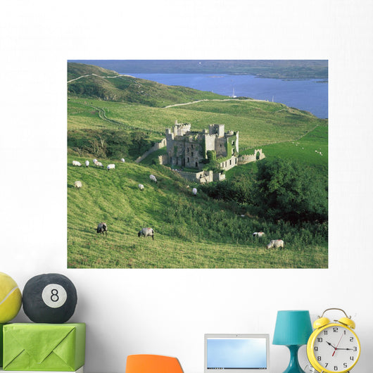Clifden Castle, Co Galway, Ireland Wall Mural