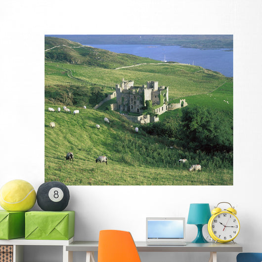 Clifden Castle, Co Galway, Ireland Wall Mural