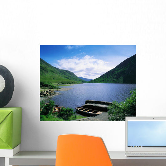 Doo Lough, Delphi, Co Mayo, Ireland Wall Mural