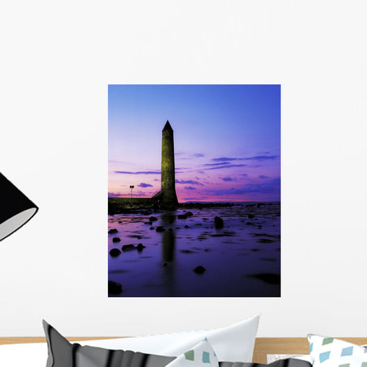 Chaine Memorial Tower, Larne Harbour, Larne, Co Antrim, Ireland Wall Mural