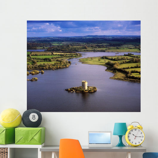 Cloughoughter Castle, Co Cavan, Ireland Wall Mural