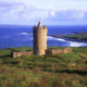 16Th Century Tower House Overlooking The Atlantic Ocean Wall Mural