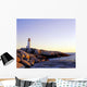 Lighthouse On Peggy's Cove, Nova Scotia Wall Mural