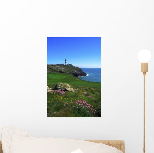 Old Head Of Kinsale Lighthouse, Kinsale, Co Cork, Ireland Wall Mural