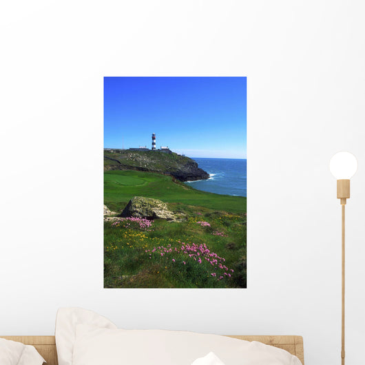 Old Head Of Kinsale Lighthouse, Kinsale, Co Cork, Ireland Wall Mural