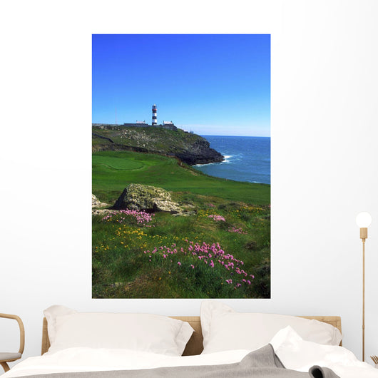 Old Head Of Kinsale Lighthouse, Kinsale, Co Cork, Ireland Wall Mural