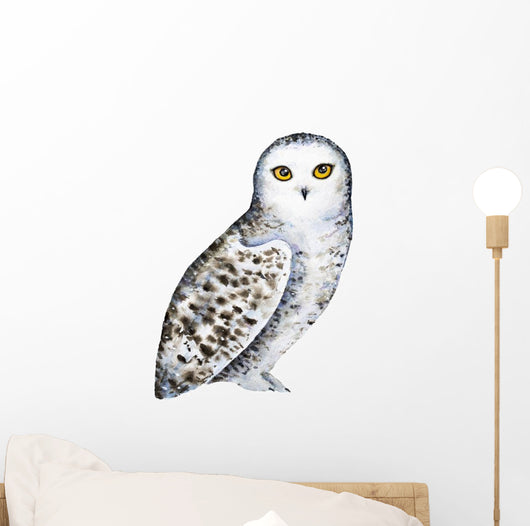 Snowy Owl Wall Decal