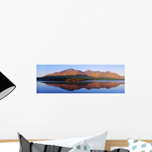 Lough Inagh, Twelve Bens, Connemara, Co Galway, Ireland Wall Mural