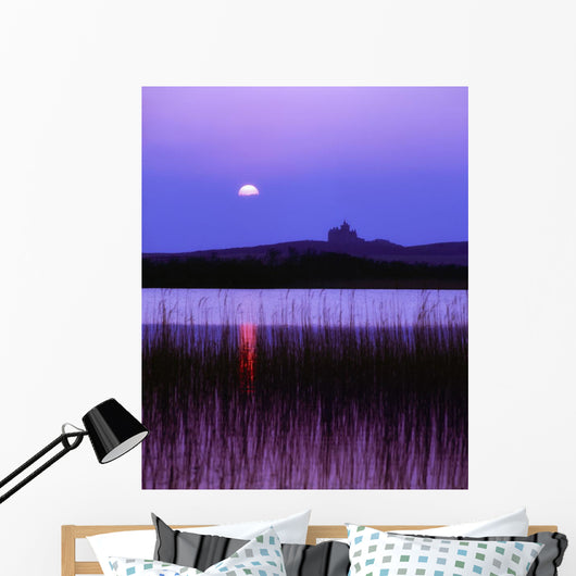 Classiebawn Castle, Mullaghmore Head, 19Th Century Castle Wall Mural