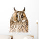 Owl White Wall Mural