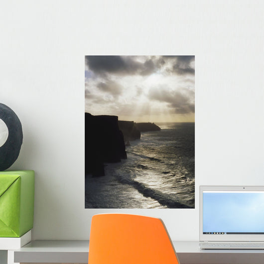 Cliffs Of Moher, Co Clare, Ireland Wall Mural
